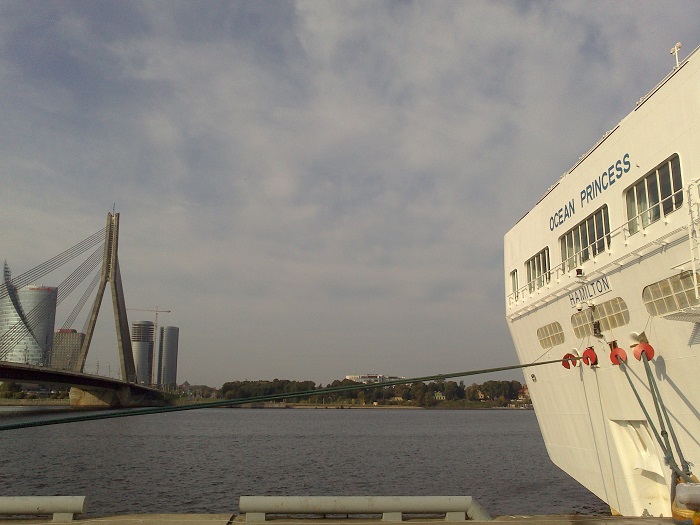 Ocean Princess в порту Риги