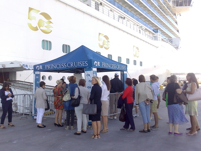 Регистрируемся на лайнер