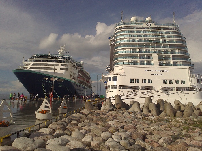 Regal Princess в порту Таллина