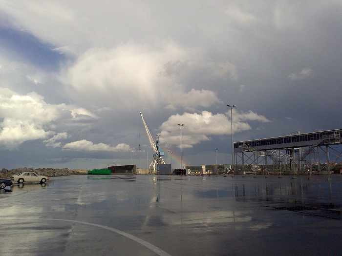 Радуга. Порт Таллина